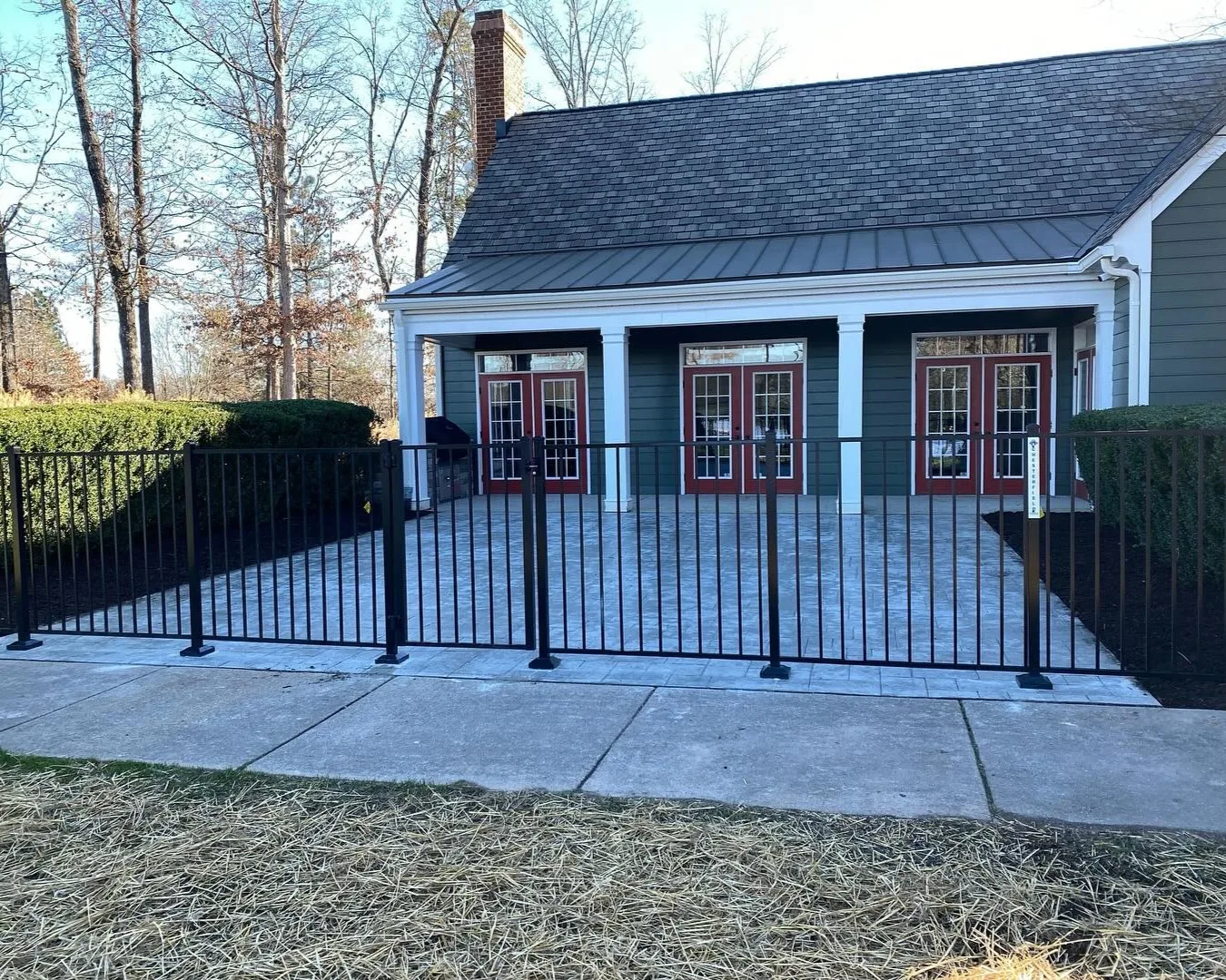 Richmond Aluminum Fence Installation