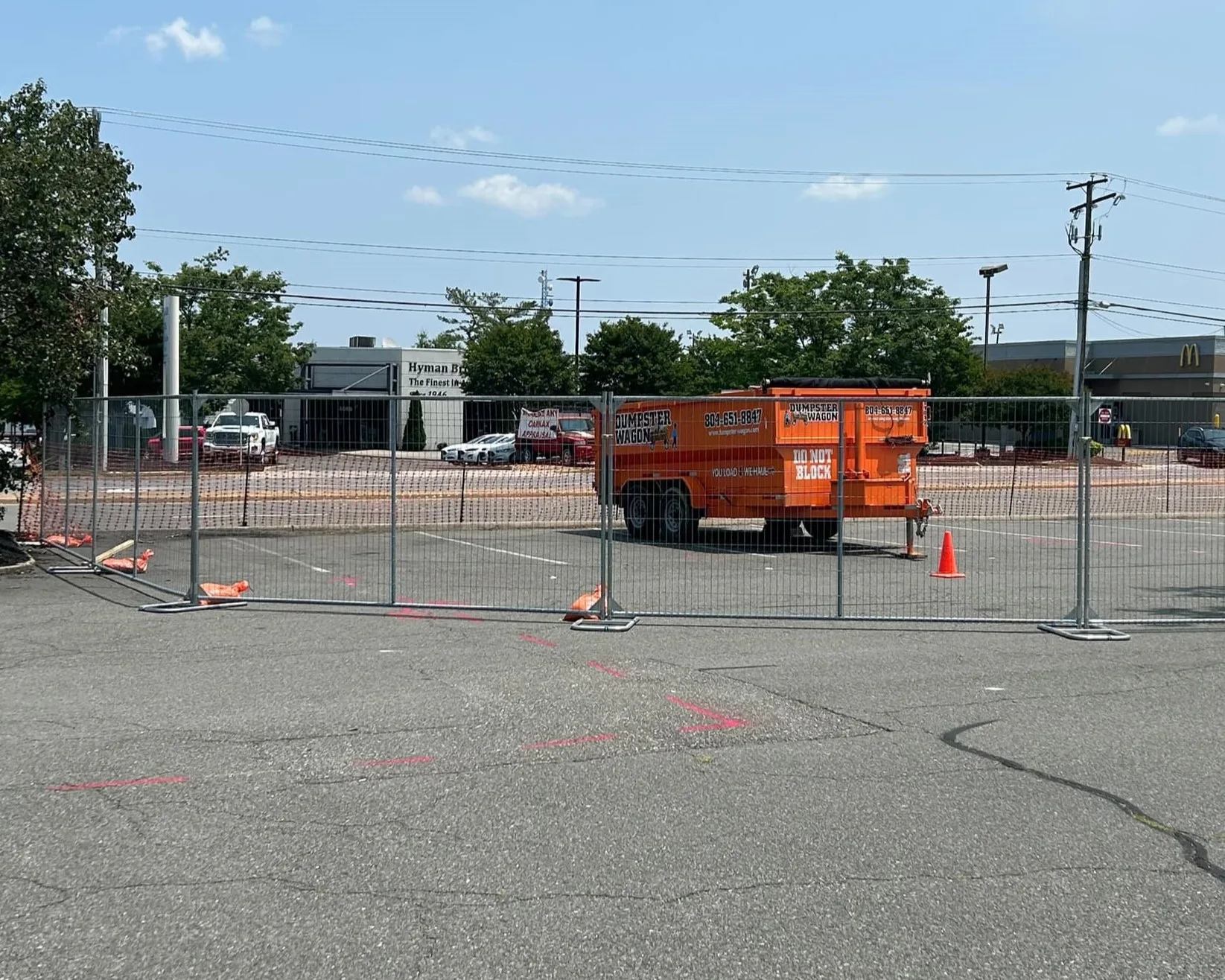 Richmond VA Temporary Fence