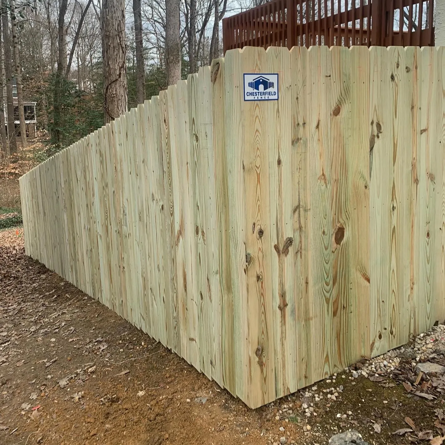 Wood Fence Installation in Richmond
