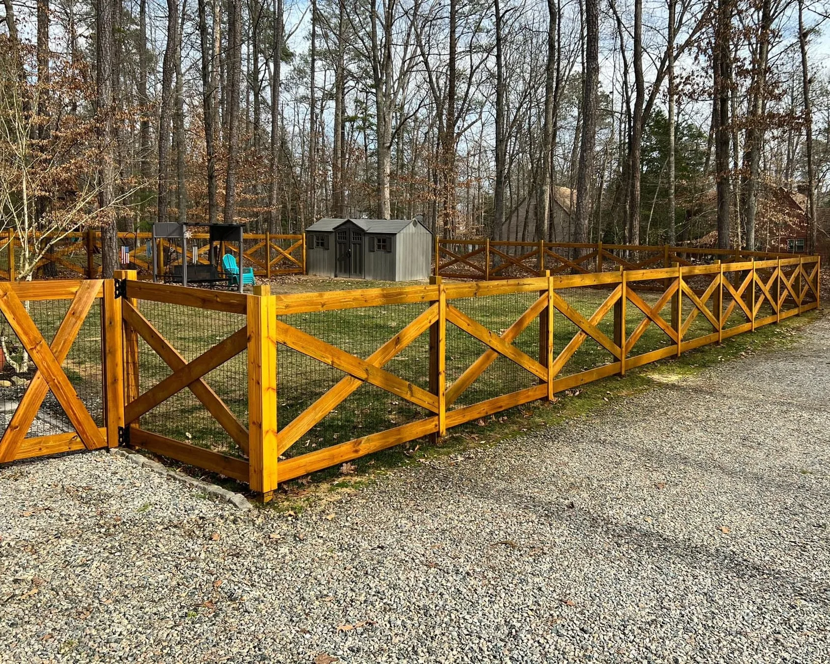 Richmond Farm Fence Installation