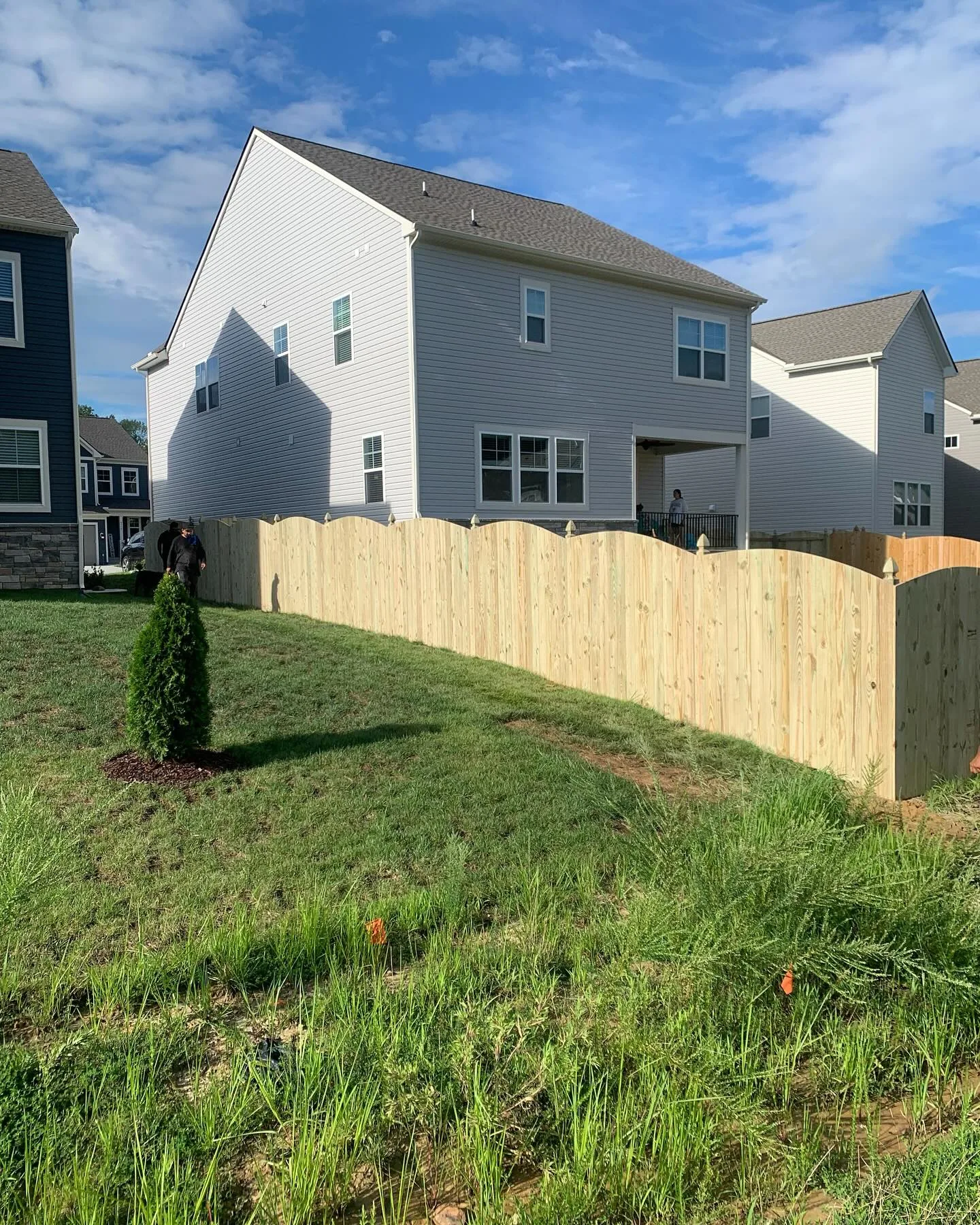 Residential Wood Fence Virginia Beach