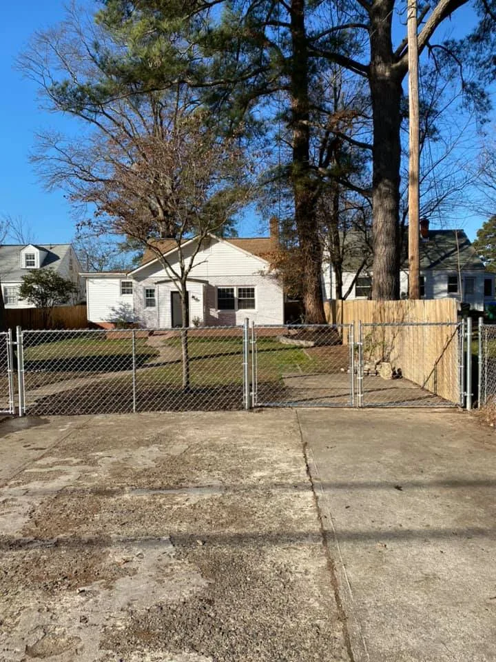 Virginia Beach Chain Link Fence Installation