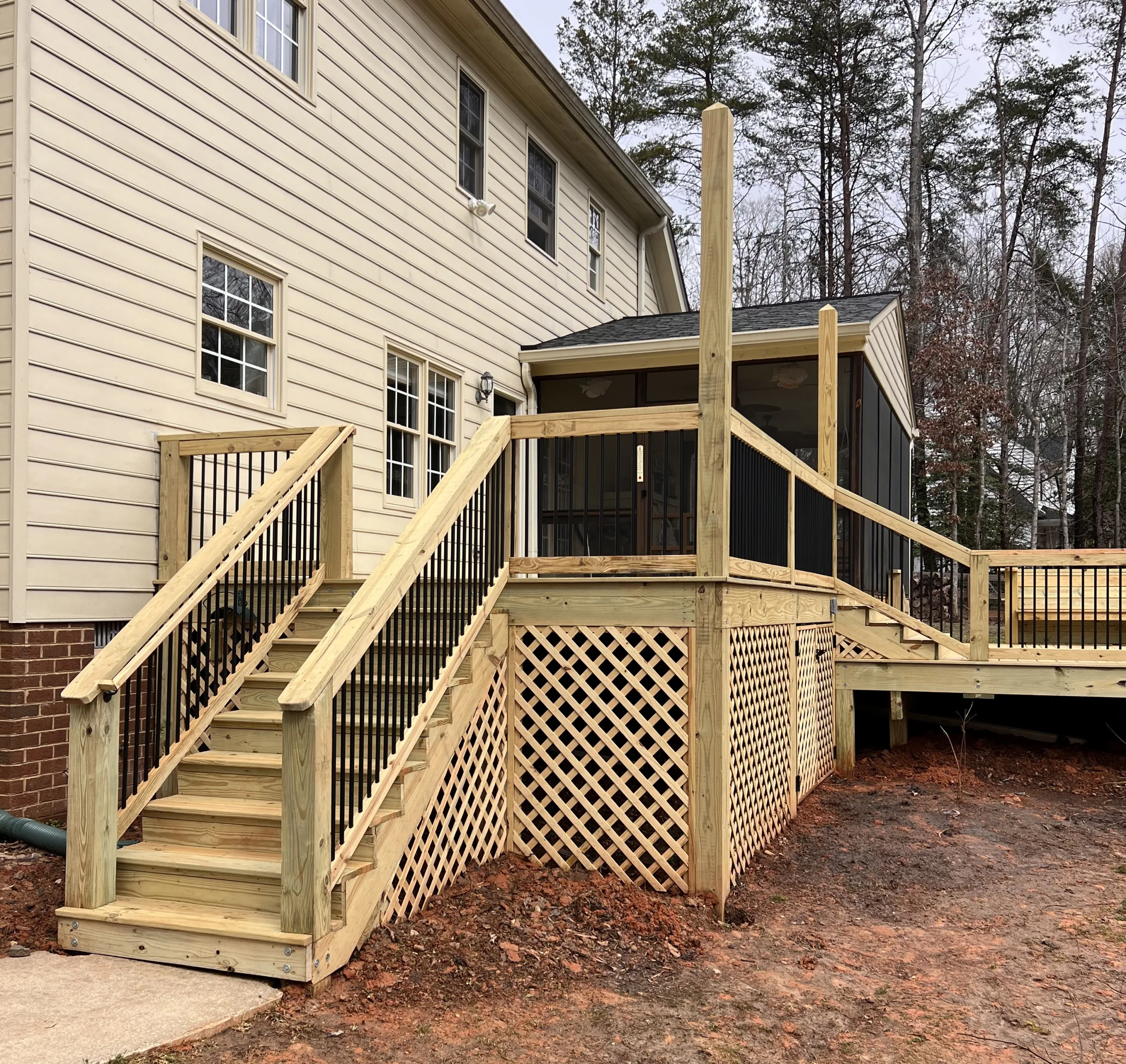 Virginia Beach Custom Wood Decks