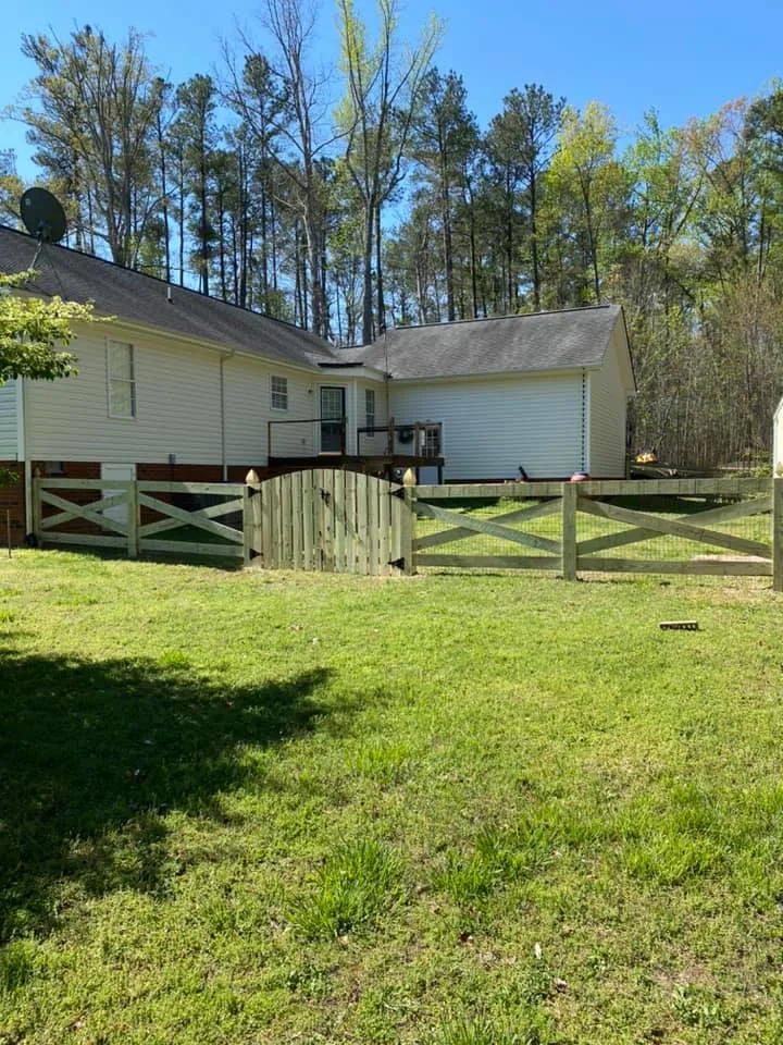 Virginia Beach Farm Fence Installation