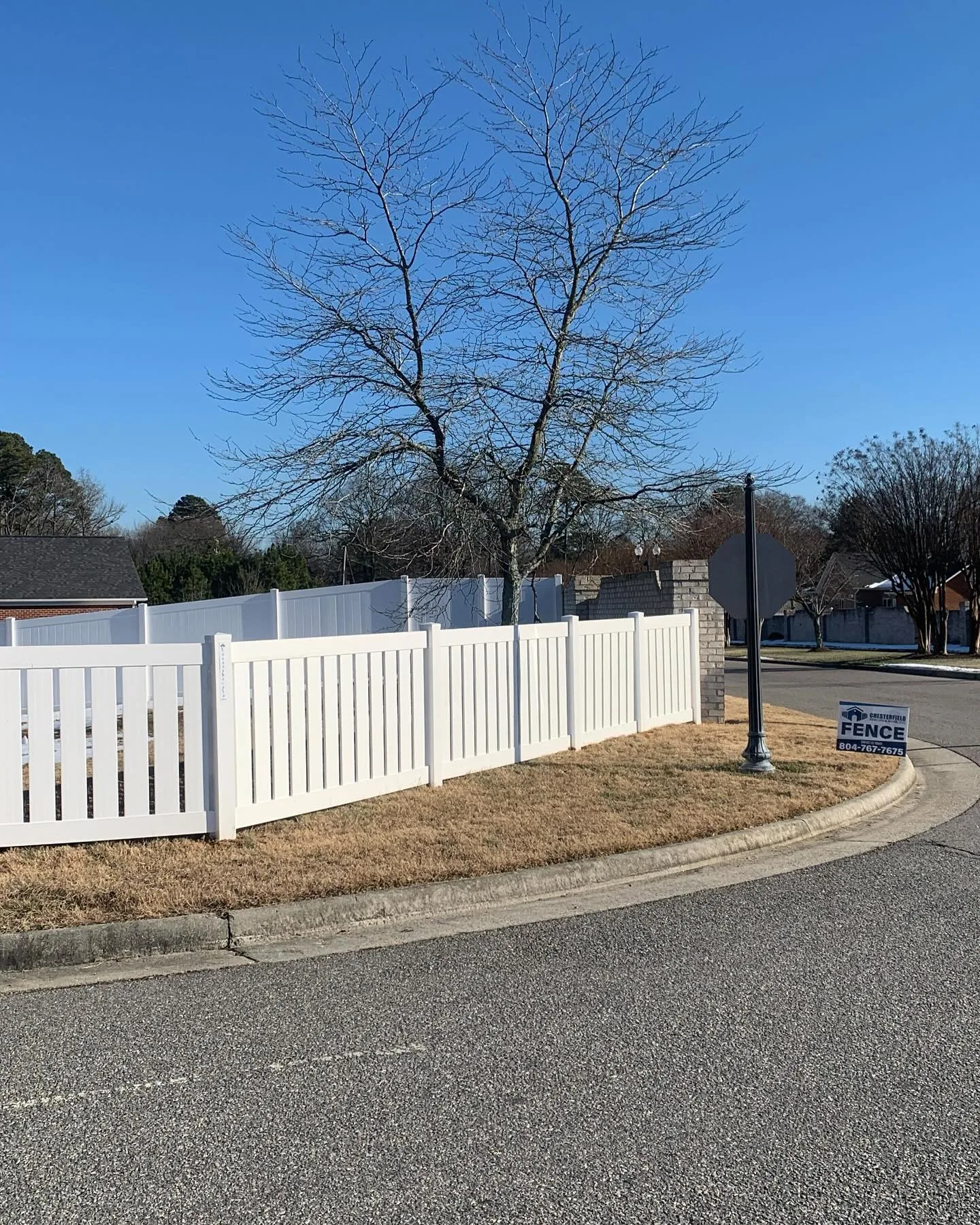 Vinyl Fence
