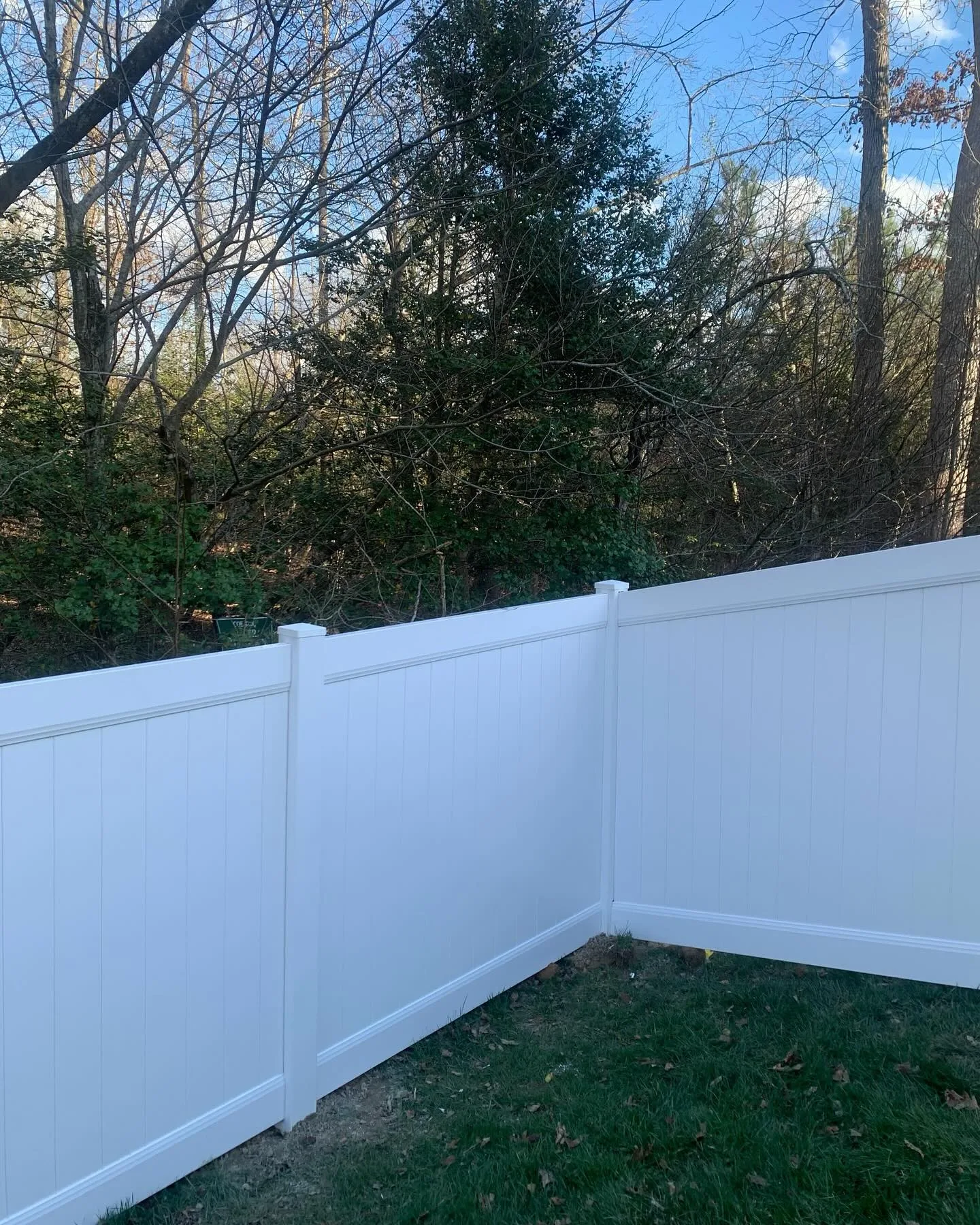 Vinyl Fence